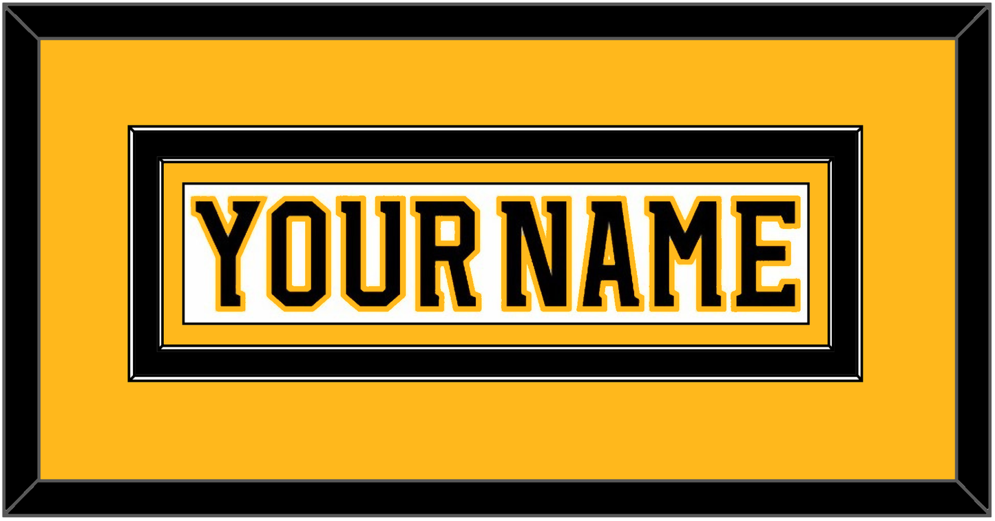 Boston Nameplate - Road White (2007-2017) - Signature Tier 3