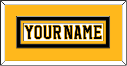 Boston Nameplate - Home/Road White (1995-2007) - Signature Tier 3