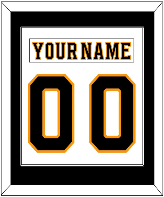 Boston Nameplate & Number (Back) Combined - Road White - Essential Tier 1