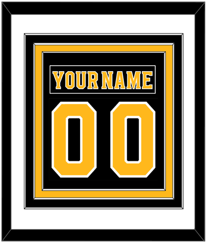 Boston Nameplate & Full-Size Number - Combined
