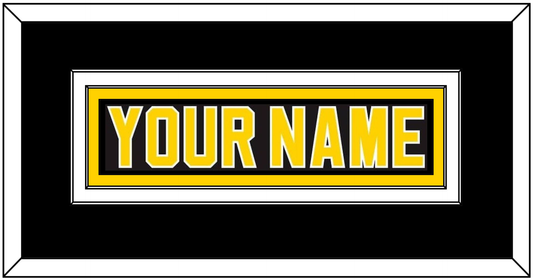 Boston Nameplate - Road Black (1981-1995) - Signature Tier 2