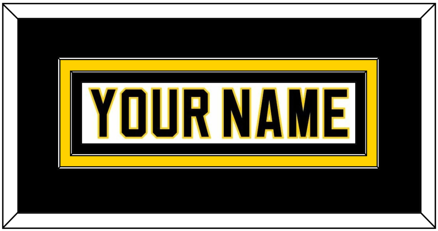Boston Nameplate - Home White (1981-1995) - Signature Tier 2