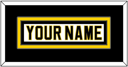Boston Nameplate - Home White (1981-1995) - Signature Tier 2