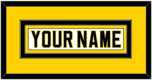 Boston Nameplate - Home White (1981-1995) - Signature Tier 3