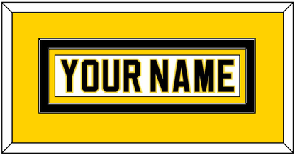 Boston Nameplate - Home White (1981-1995) - Signature Tier 3