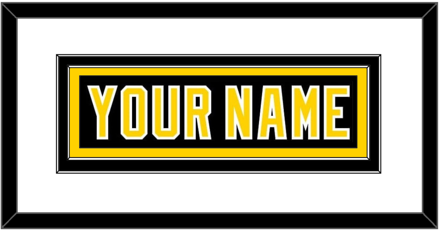 Boston Nameplate - Road Black (1977-1981) - Signature Tier 1