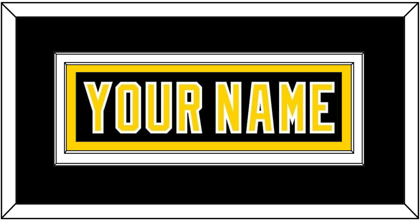 Boston Nameplate - Road Black (1977-1981) - Signature Tier 2