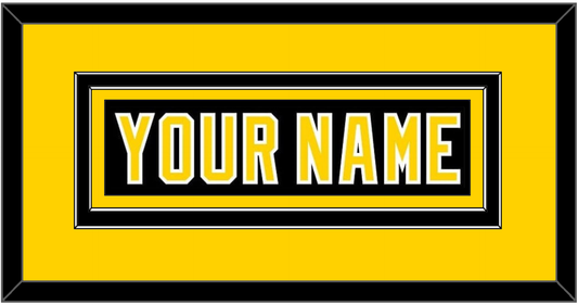 Boston Nameplate - Road Black (1977-1981) - Signature Tier 3