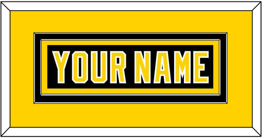 Boston Nameplate - Road Black (1977-1981) - Signature Tier 3