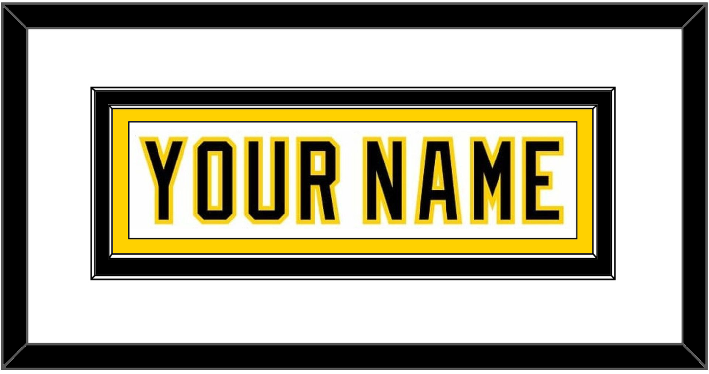 Boston Nameplate - Home White (1977-1981) - Signature Tier 1