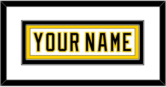 Boston Nameplate - Home White (1977-1981) - Signature Tier 1