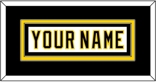 Boston Nameplate - Home White (1977-1981) - Signature Tier 2