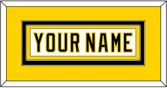 Boston Nameplate - Home White (1977-1981) - Signature Tier 3