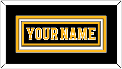 Boston Nameplate - Home Black - Premier Tier 1