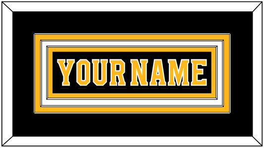Boston Nameplate - Home Black - Premier Tier 1