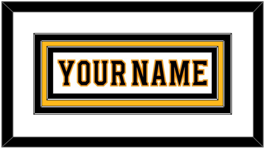Boston Nameplate - Road White - Premier Tier 2