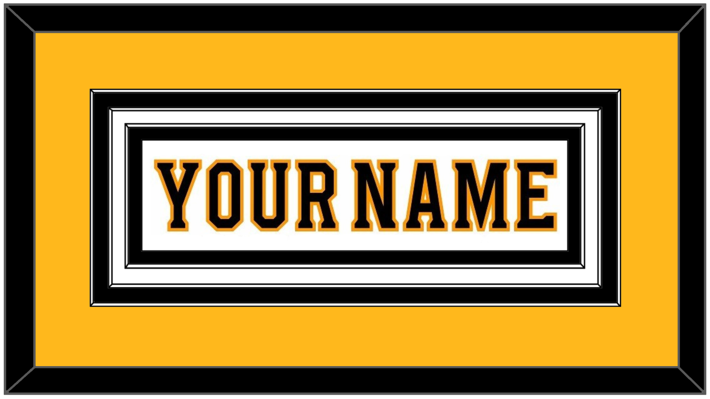 Boston Nameplate - Road White - Premier Tier 3