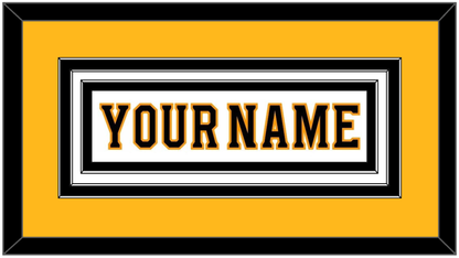 Boston Nameplate - Road White - Premier Tier 3