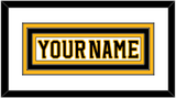 Boston Nameplate - Road White (2007-2017) - Triple Mat 1