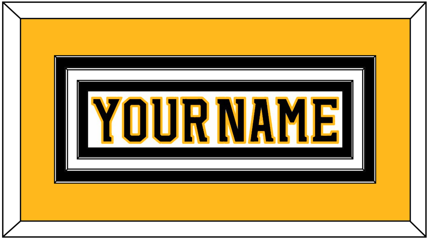 Boston Nameplate - Road White (2007-2017) - Premier Tier 3