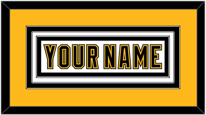 Boston Nameplate - Home/Road White (1995-2007) - Premier Tier 3