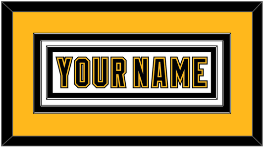 Boston Nameplate - Home/Road White (1995-2007) - Premier Tier 3