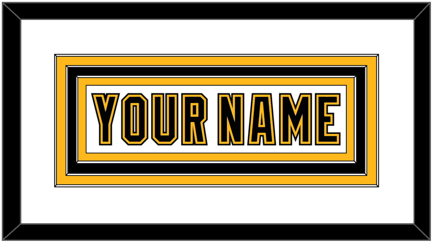 Boston Nameplate - Home/Road White (1995-2007) - Premier Tier 1