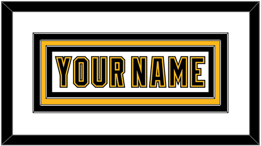 Boston Nameplate - Home/Road White (1995-2007) - Premier Tier 2