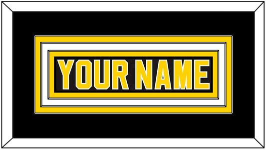Boston Nameplate - Road Black (1981-1995) - Premier Tier 1
