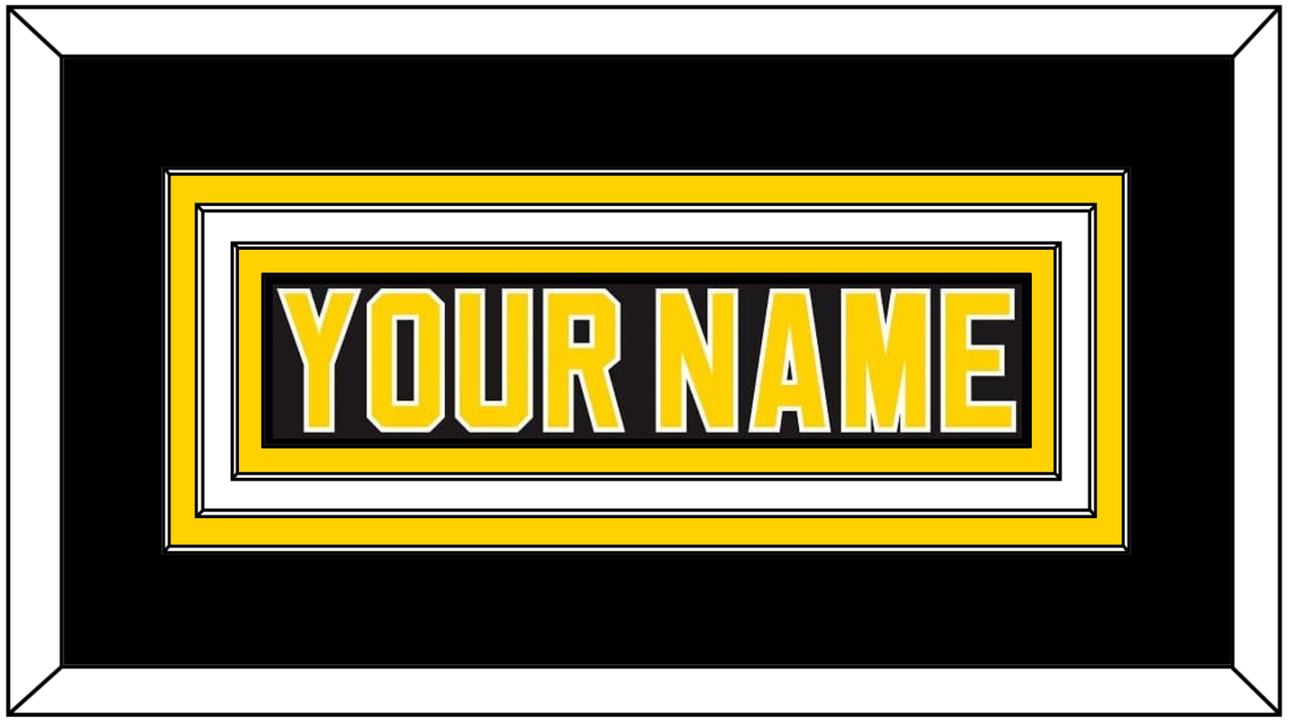 Boston Nameplate - Road Black (1977-1981) - Premier Tier 1