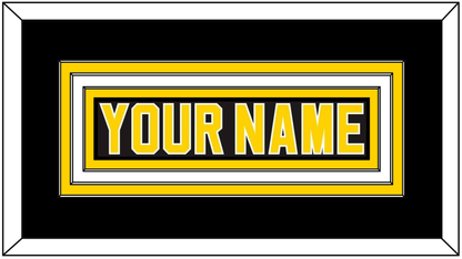 Boston Nameplate - Road Black (1977-1981) - Premier Tier 1
