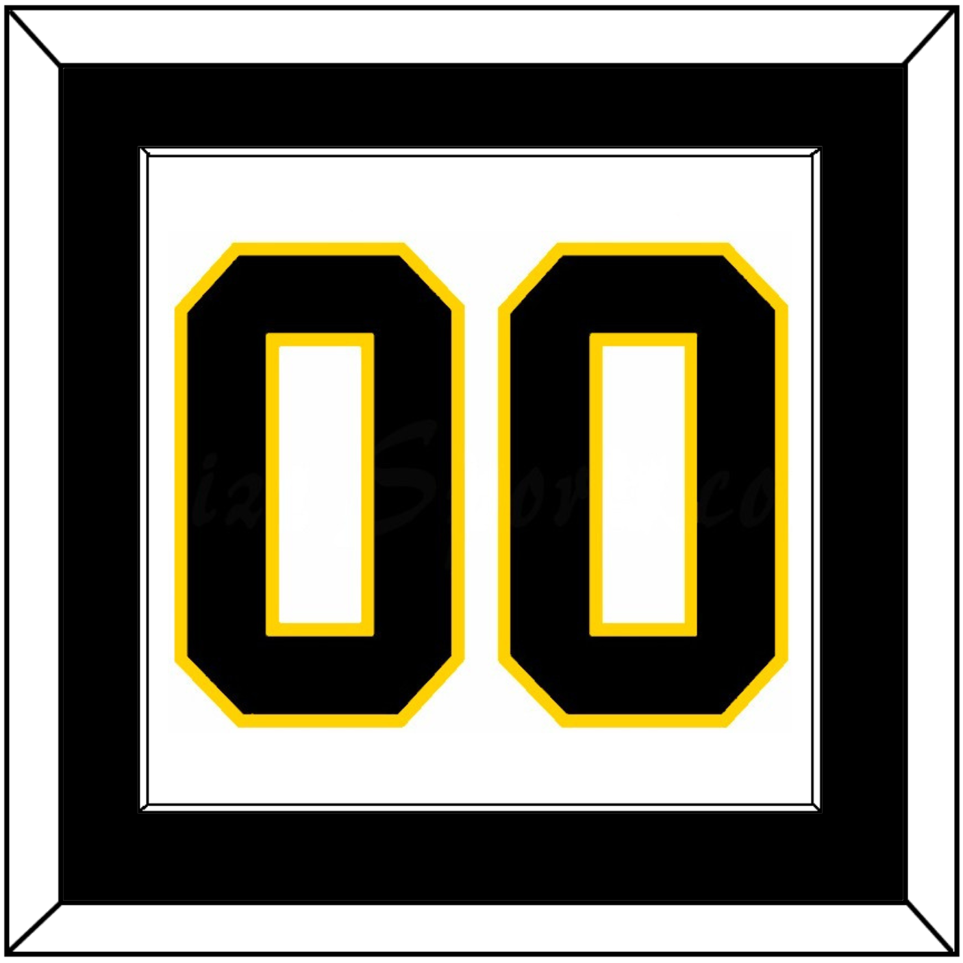 Boston Number (Back) - Home White (1967-1977) - Essential Tier 1