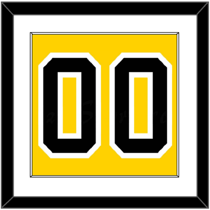 Boston Number (Back) - Home Gold (1958-1967) - Essential Tier 1