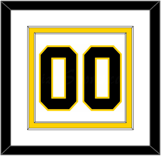 Boston Number (Back) - Home White (1967-1977) - Signature Tier 1