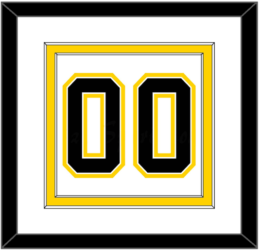 Boston Number (Back) - Home White (1958-1967) - Signature Tier 1