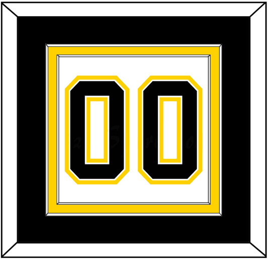 Boston Number (Back) - Home White (1958-1967) - Signature Tier 3