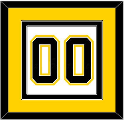 Boston Number (Back) - Home White (1958-1967) - Signature Tier 4