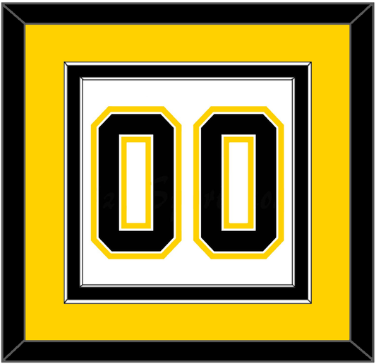 Boston Number (Back) - Home White (1958-1967) - Signature Tier 4