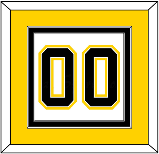 Boston Number (Back) - Home White (1958-1967) - Signature Tier 4