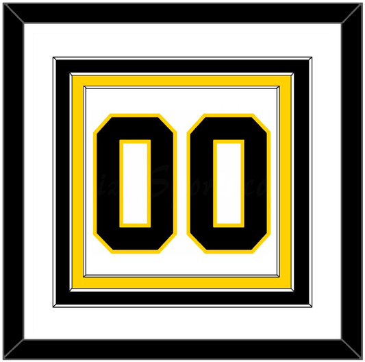 Boston Number (Back) - Home White (1967-1977) - Premier Tier 1