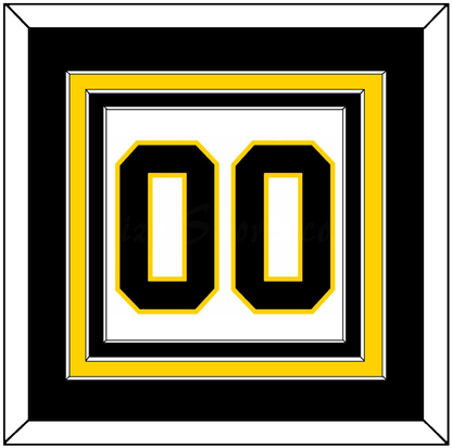 Boston Number (Back) - Home White (1967-1977) - Premier Tier 2