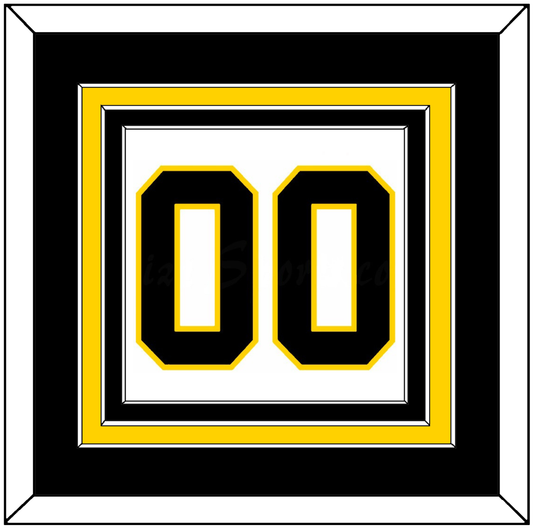 Boston Number (Back) - Home White (1967-1977) - Premier Tier 2