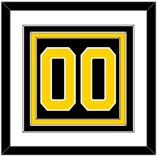 Boston Number (Back) - Road Black (1967-1977) - Premier Tier 1