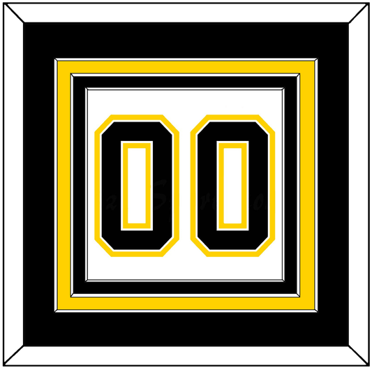 Boston Number (Back) - Home White (1958-1967) - Premier Tier 2