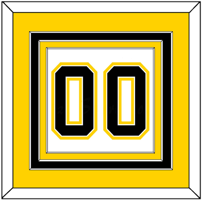 Boston Number (Back) - Home White (1958-1967) - Premier Tier 3