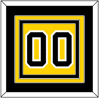 Boston Number (Back) - Home Gold (1958-1967) - Premier Tier 2