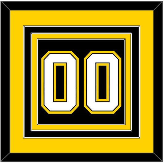 Boston Number (Back) - Alternate Black (1959-1965) - Premier Tier 3