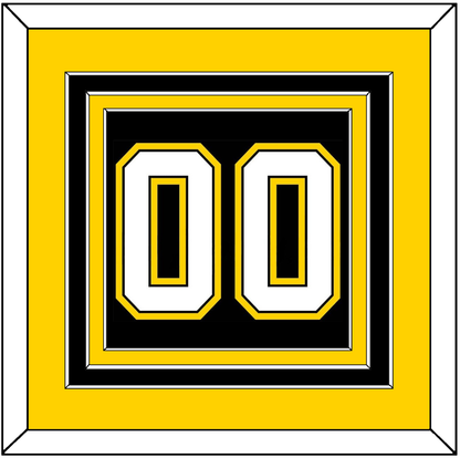 Boston Number (Back) - Alternate Black (1959-1965) - Premier Tier 3