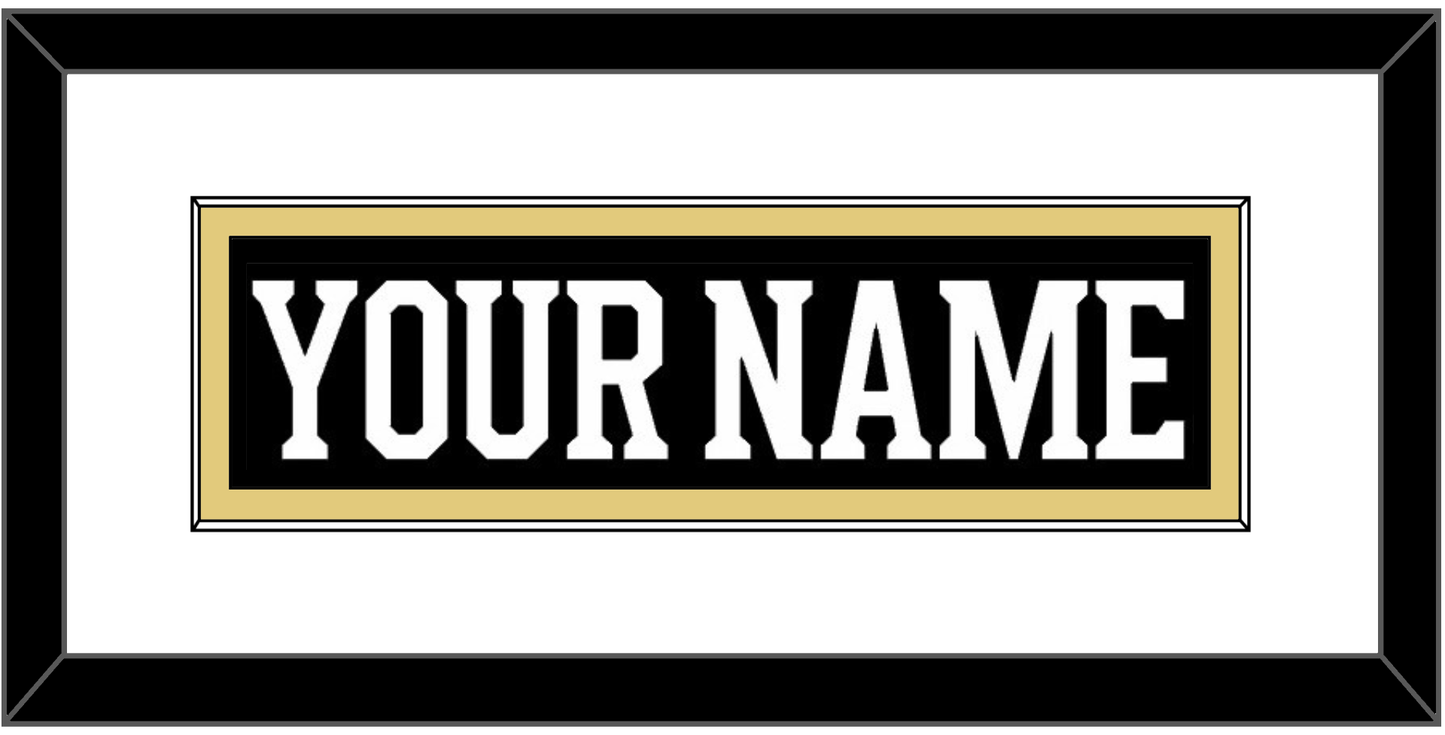 Boston Nameplate - Centennial Home Black (2024-2025) - Essential Tier 1