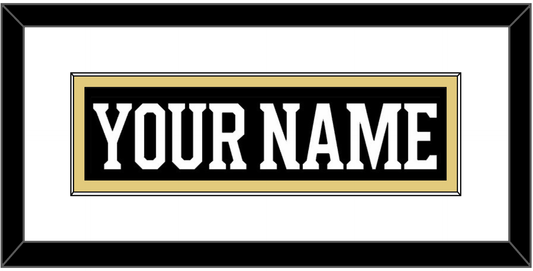 Boston Nameplate - Centennial Home Black (2024-2025) - Essential Tier 1